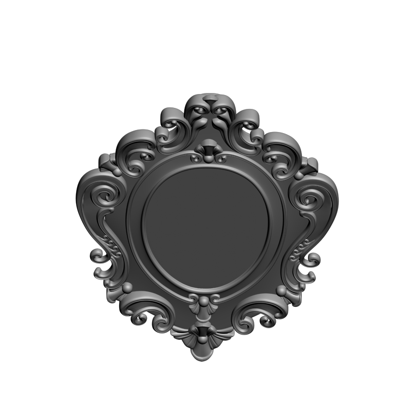 картинка Рама резная D14-466 3D-STL.COM