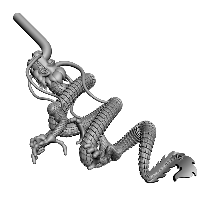 картинка Дракон F6-062 3D-STL.COM