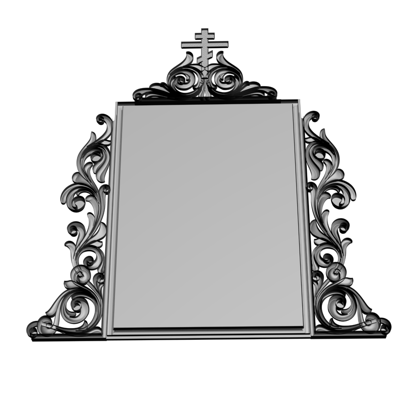 картинка Рама резная настольная D14-441 3D-STL.COM
