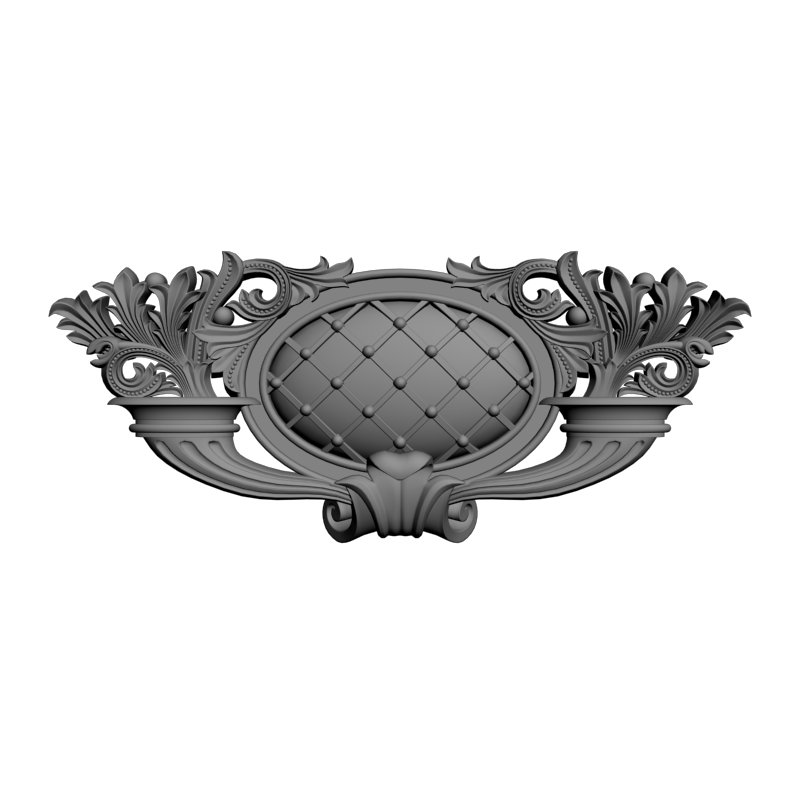 картинка Резная накладка D10-331 3D-STL.COM