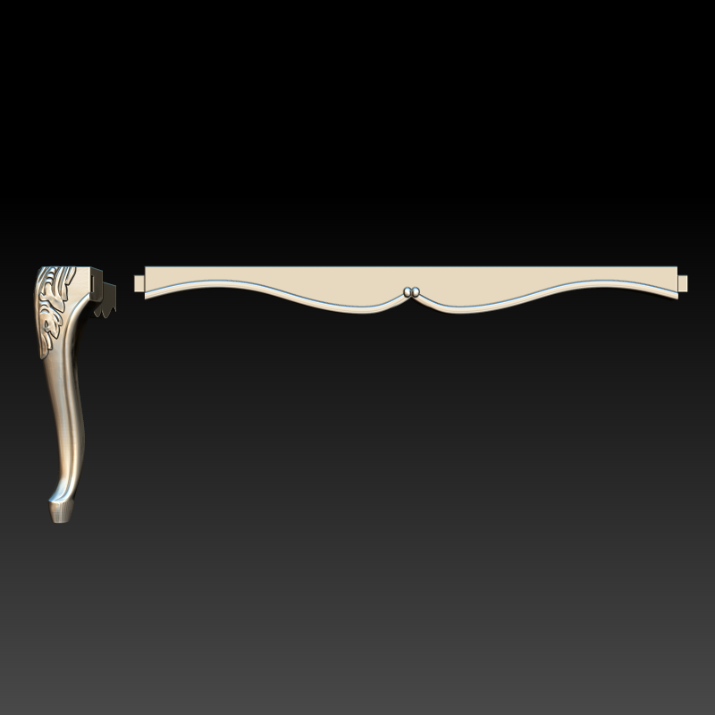 картинка Царга с ножкой-1 3D-STL.COM