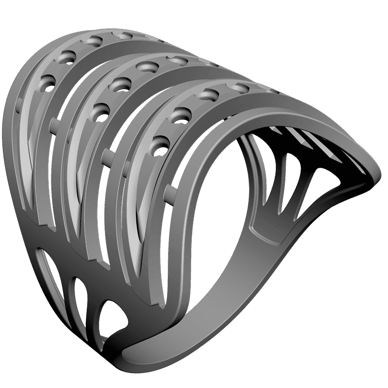 картинка Кольцо RY2-055 3D-STL.COM