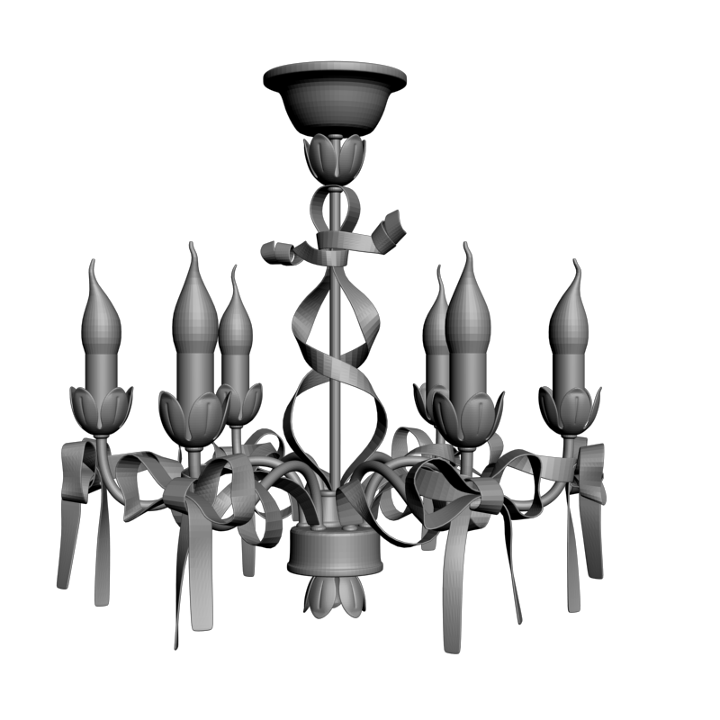 картинка Люстра H6-129 3D-STL.COM