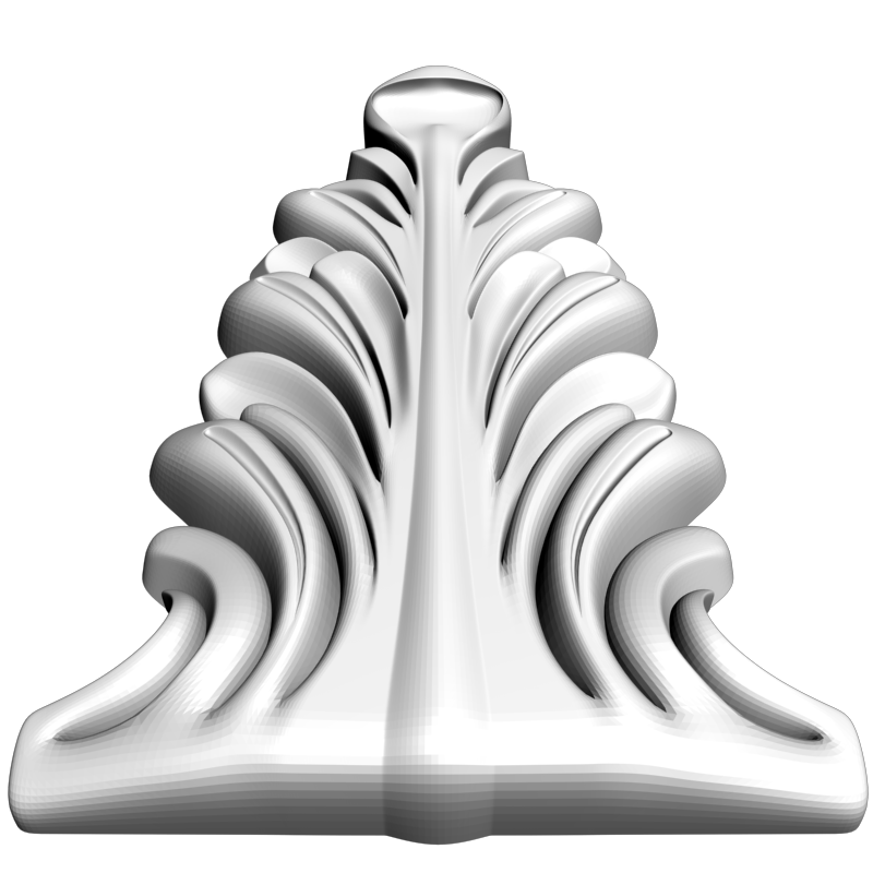 картинка Накладка резная D10-282 3D-STL.COM