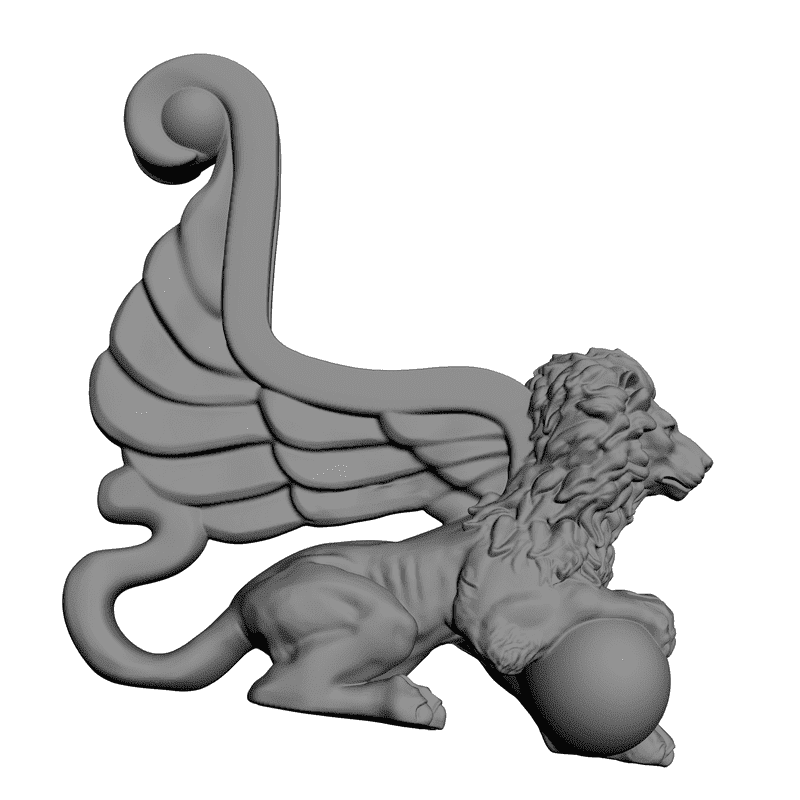 картинка Деталь диваа. Боковинка M1-008 3D-STL.COM