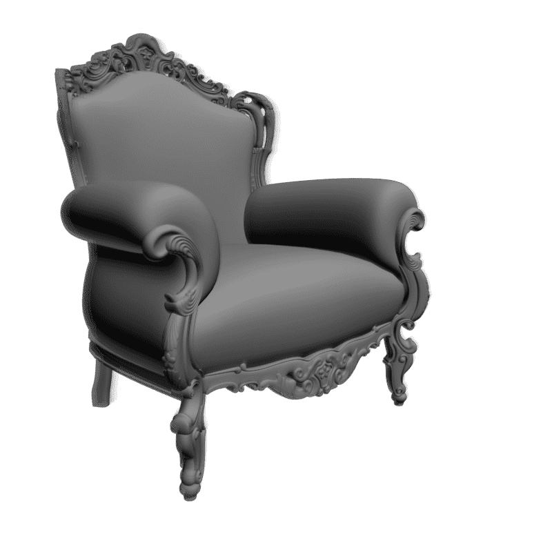 картинка Кресло M3-090 3D-STL.COM