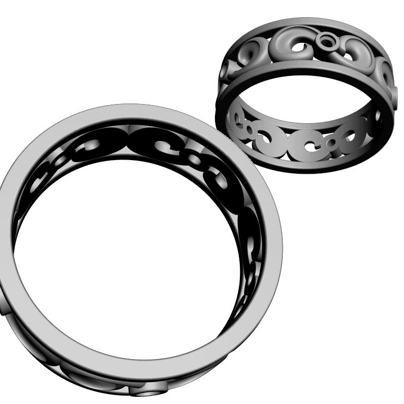 картинка Колечко RY2-076 3D-STL.COM