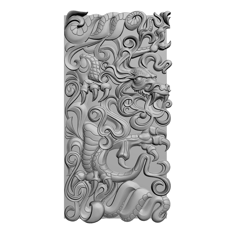 картинка Дракон PI2-064 3D-STL.COM