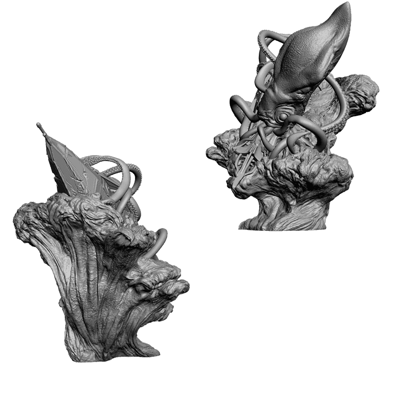 картинка Монстр PI1-104 3D-STL.COM