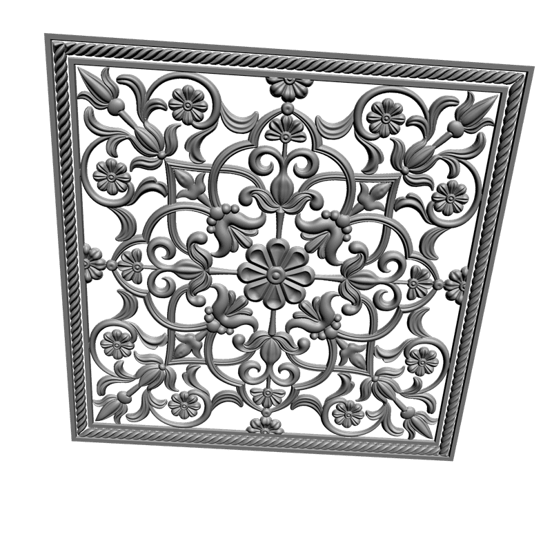 картинка Панель резная D11-037 3D-STL.COM