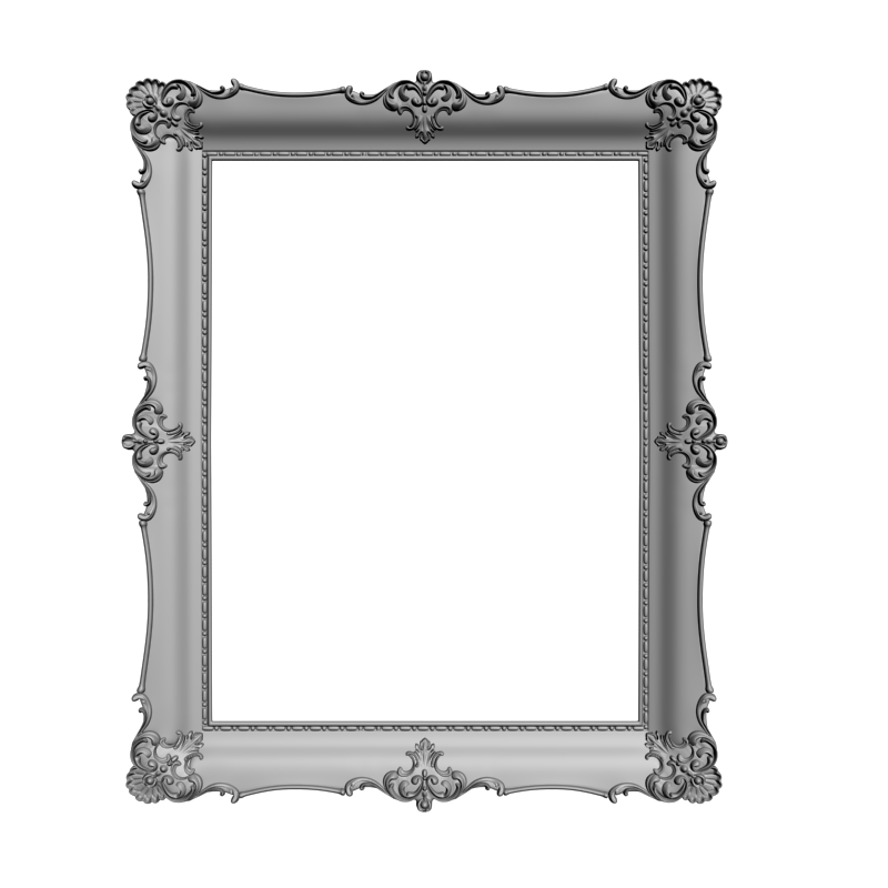 картинка Рама резная D14-517 3D-STL.COM