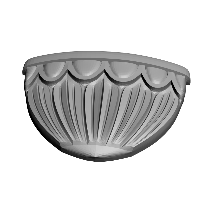 картинка Кронштейн резной D9-213 3D-STL.COM