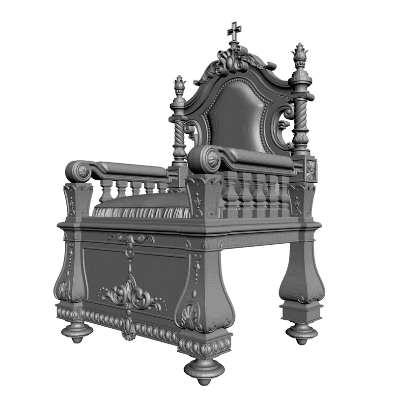 картинка Кресло M3-002 3D-STL.COM