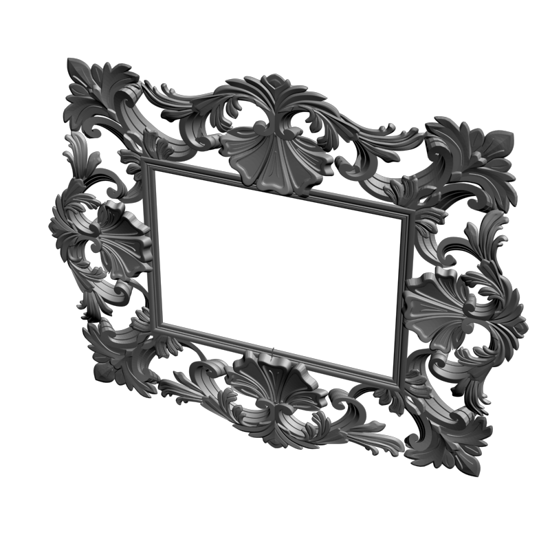 картинка Рамка резная D14-630 3D-STL.COM