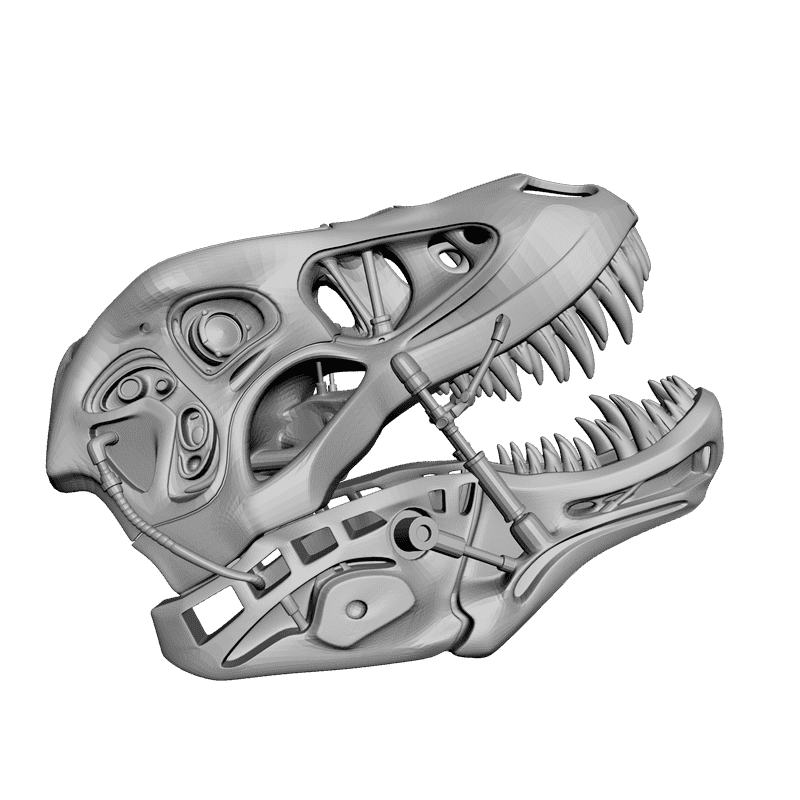 картинка Череп PI1-031 3D-STL.COM