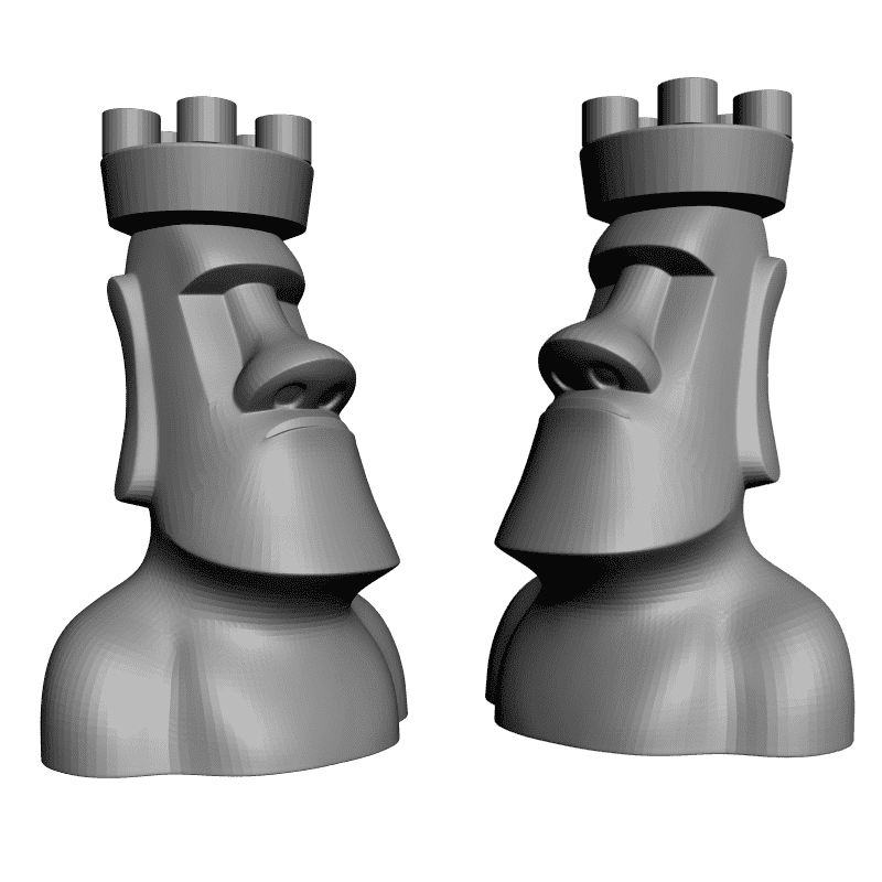 картинка Набор шахмат. Майя PI3-113 3D-STL.COM