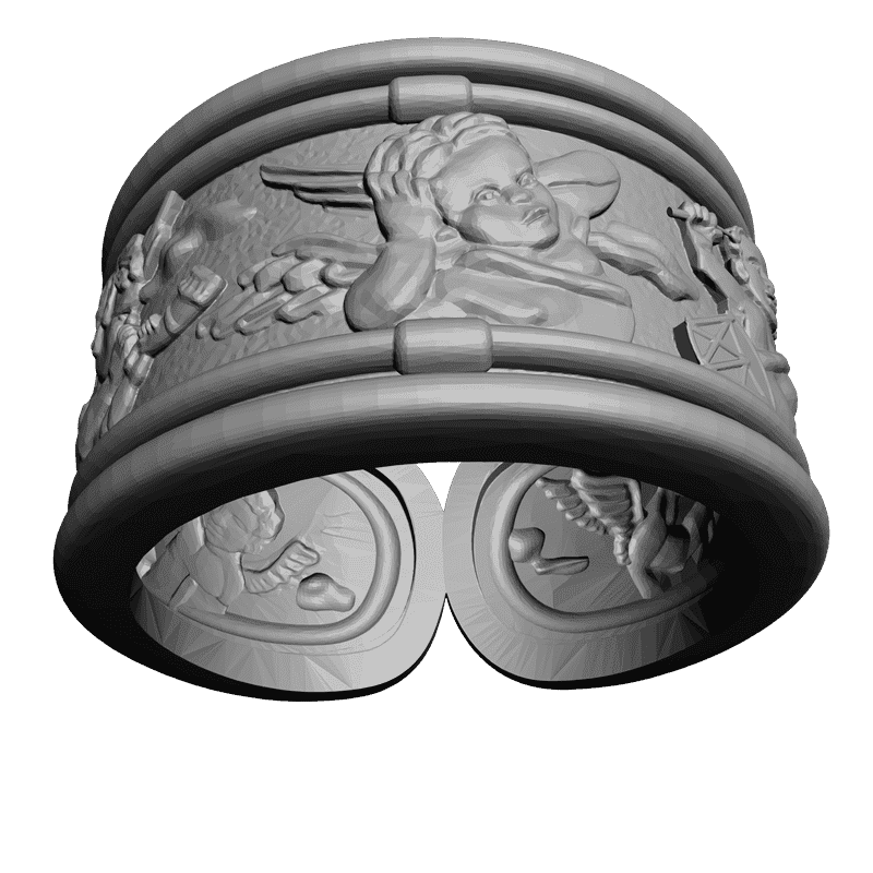 картинка Кольцо RY2-006 3D-STL.COM