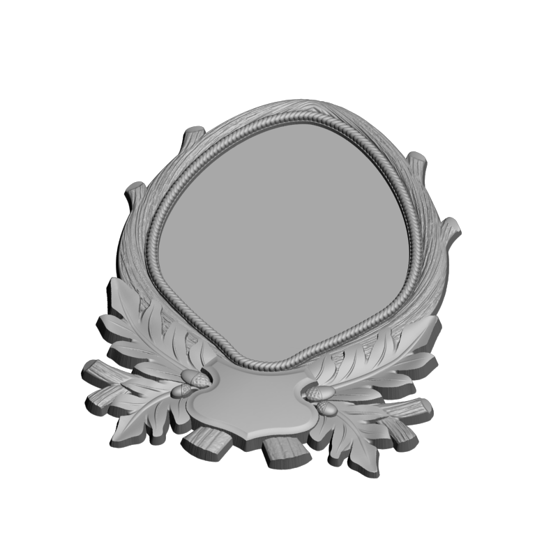 картинка Рамка резная D14-573 3D-STL.COM