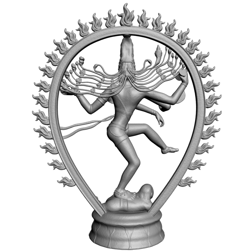 картинка Шива V9-128 3D-STL.COM
