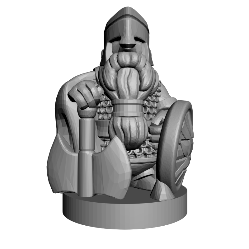 картинка Шахматная фигура PI3-151 3D-STL.COM