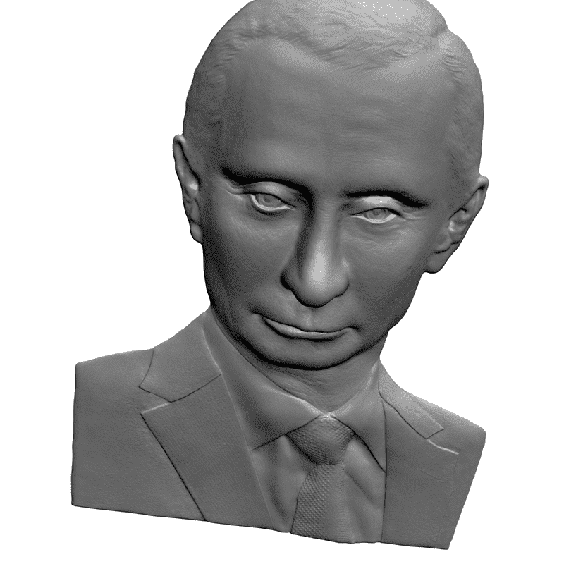 картинка Путин L1-006 3D-STL.COM