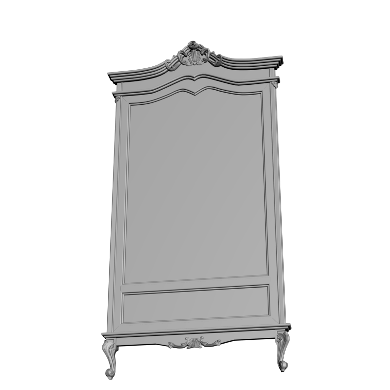 картинка Рамка резная под зеркало D14-680 3D-STL.COM