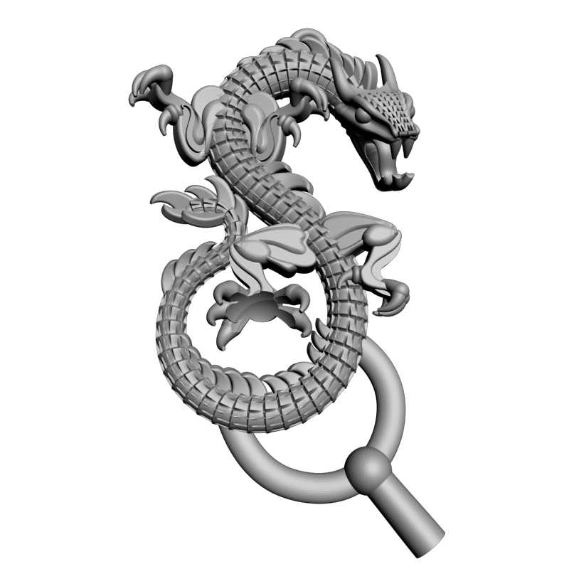 картинка Дракон F6-068 3D-STL.COM