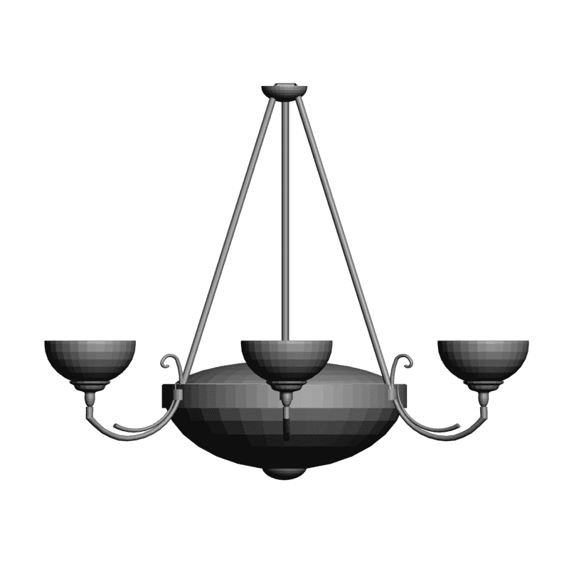 картинка Люстра Биосвет H6-079 3D-STL.COM