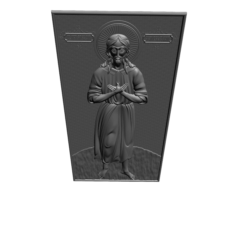 картинка Святой Преподобный Алексий V3-065 3D-STL.COM