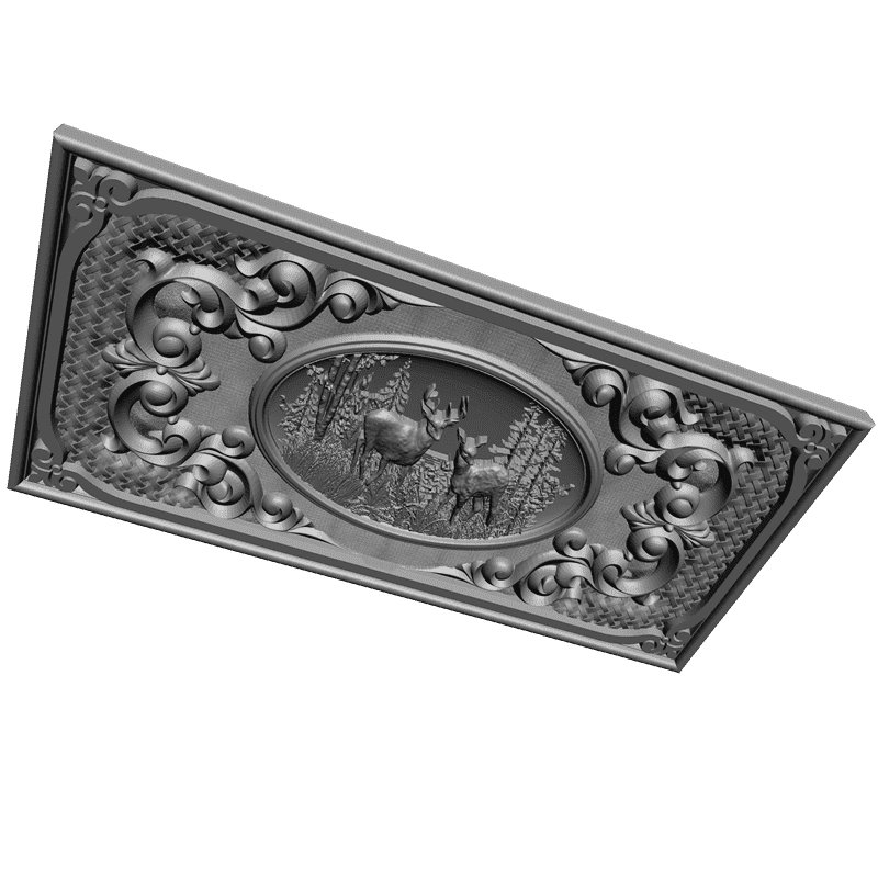 картинка Олени PI2-072 3D-STL.COM