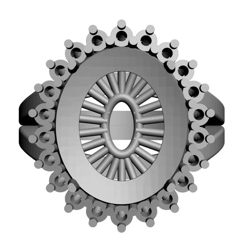 картинка Колечко RY2-104 3D-STL.COM