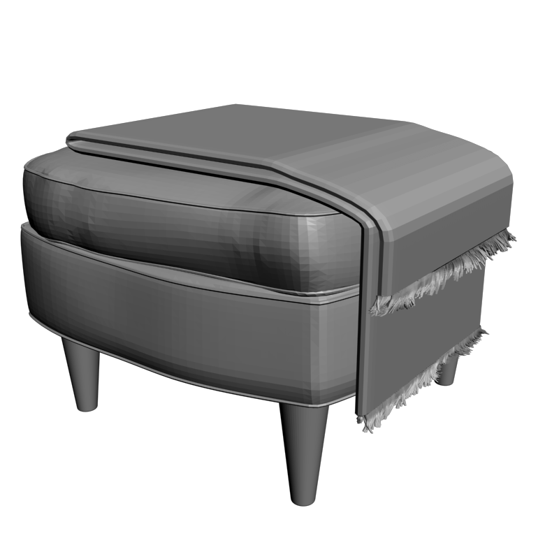 картинка Пуфик M9-049 3D-STL.COM