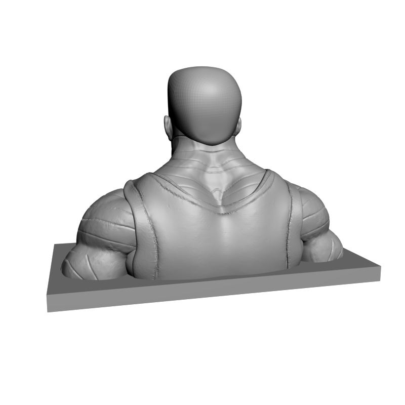 картинка Бюст колосса L2-101 3D-STL.COM