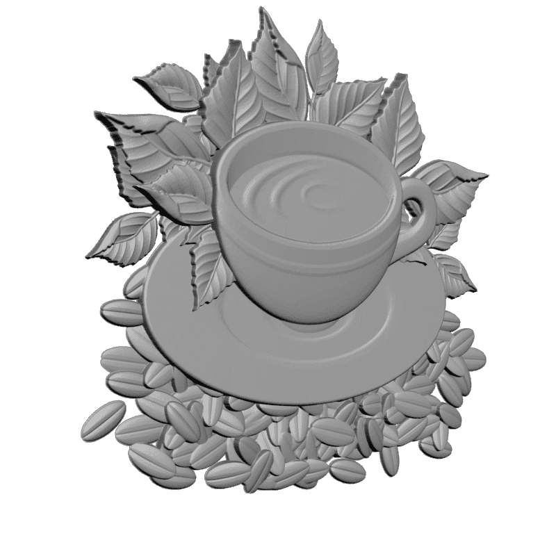 картинка Кофе P4-242 3D-STL.COM