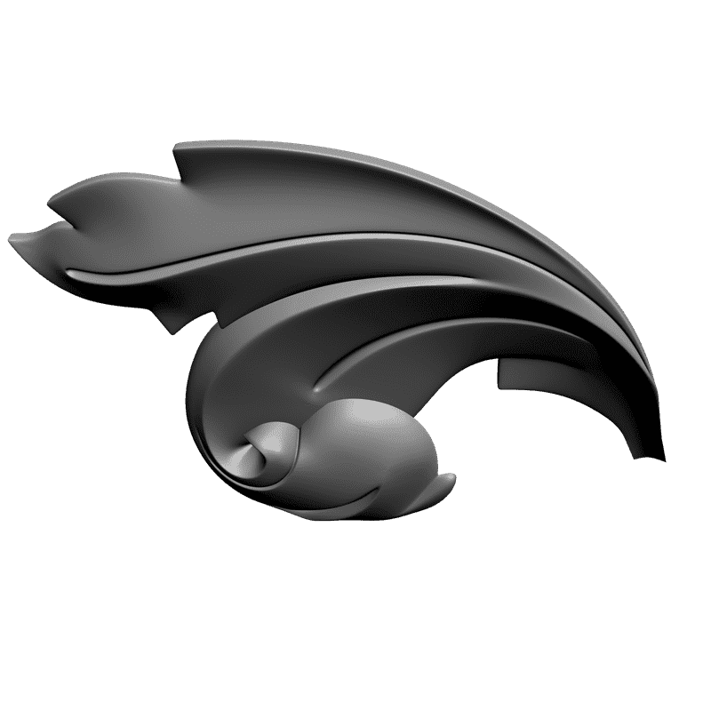 картинка Накладка резная D10-168 3D-STL.COM