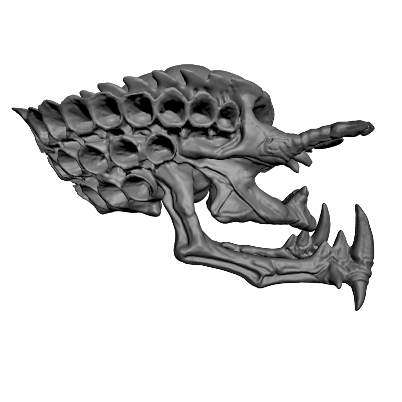 картинка МАСКА ХИЩНИКА P4-501 3D-STL.COM