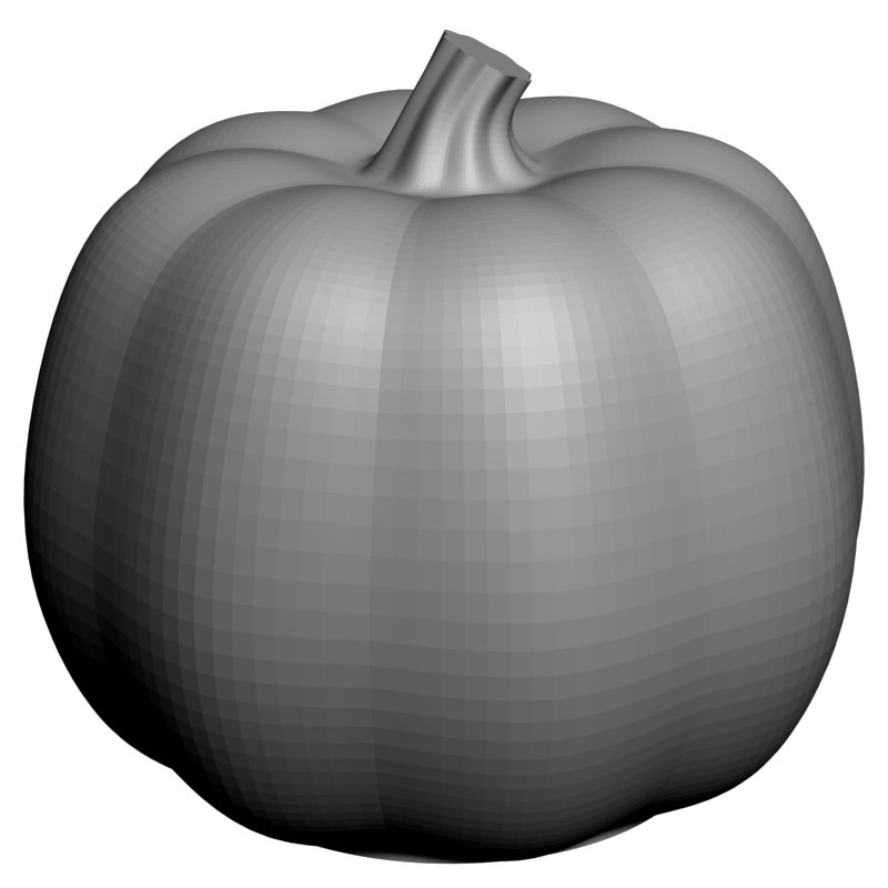 картинка Фонарь Грусная тыква P4-342 3D-STL.COM