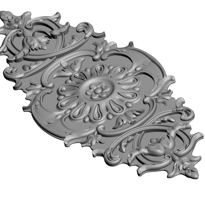 картинка Накладка резная D10-320 3D-STL.COM