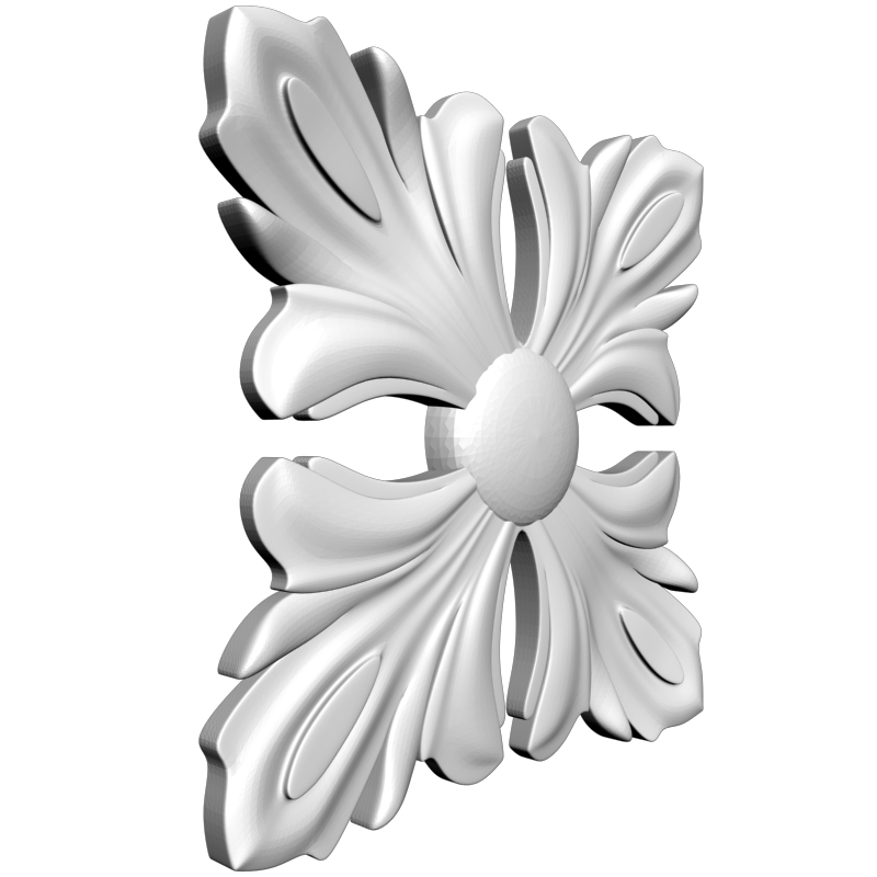 картинка Розетка резная D16-304 3D-STL.COM