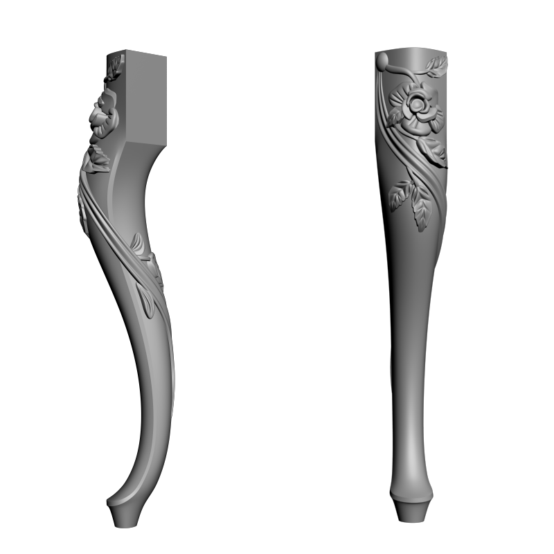 картинка Ножка мебельная M6-092 3D-STL.COM