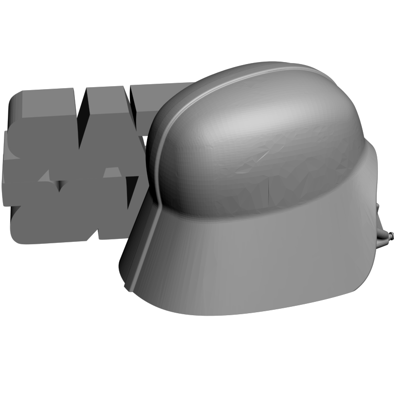 картинка Звездные войны Вейдер логотип RG3-064 3D-STL.COM