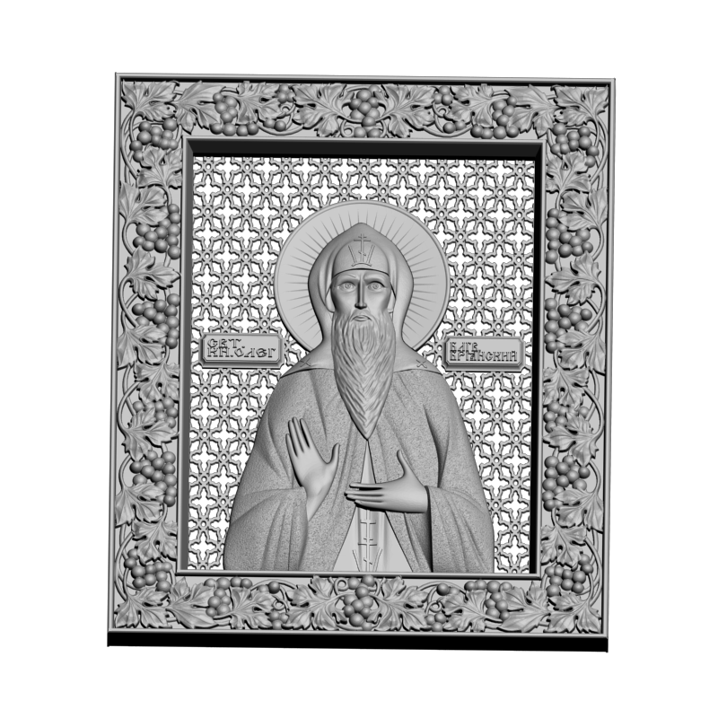 картинка Святой благоверный Князь Олег Брянский V3-414 3D-STL.COM