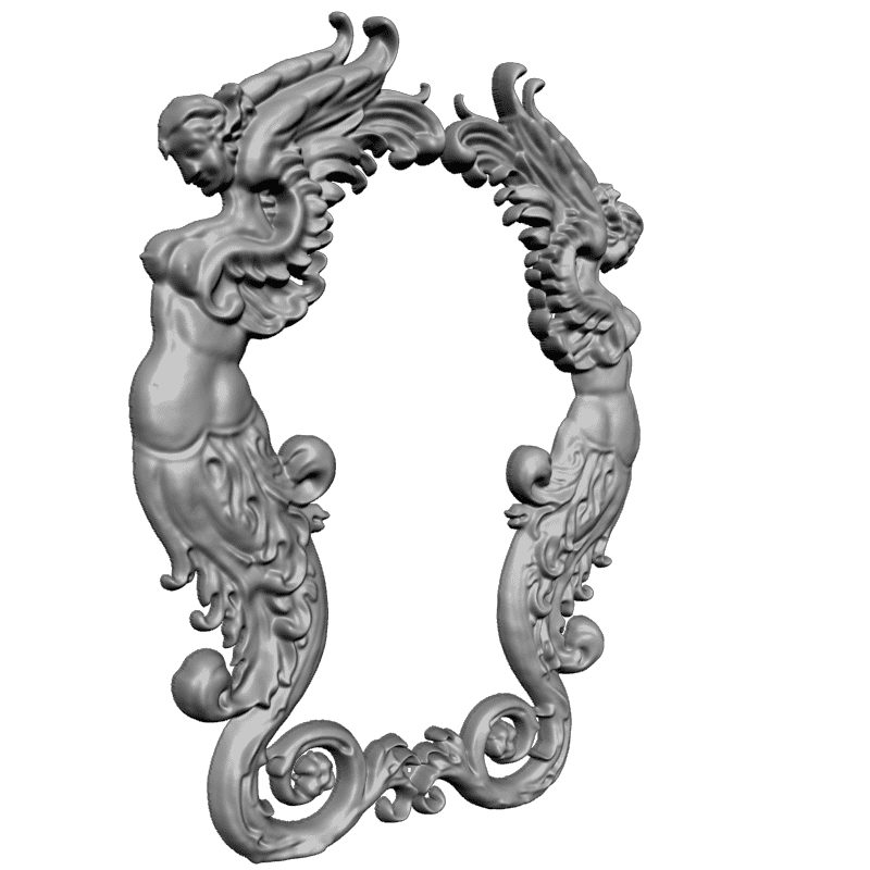 картинка Накладка резная D10-252 3D-STL.COM