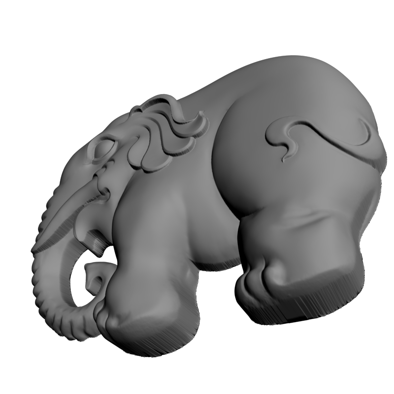 картинка Слон F1-230 3D-STL.COM