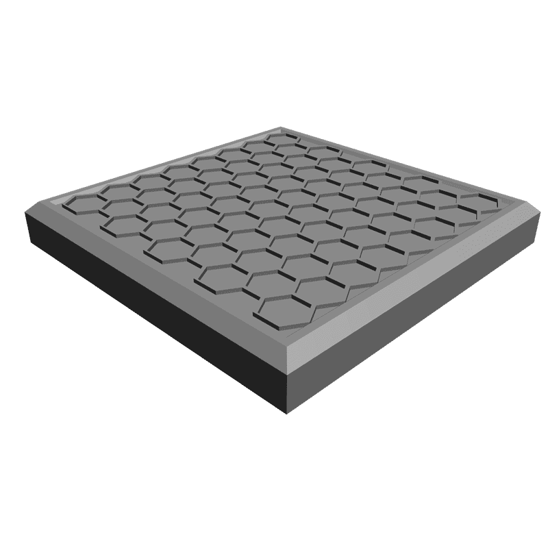картинка Шахматная доска 5 Деталей PI3-086 3D-STL.COM