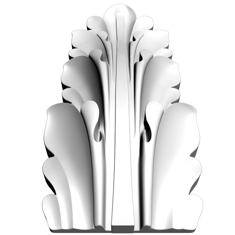 картинка Кронштейн резной D9-190 3D-STL.COM