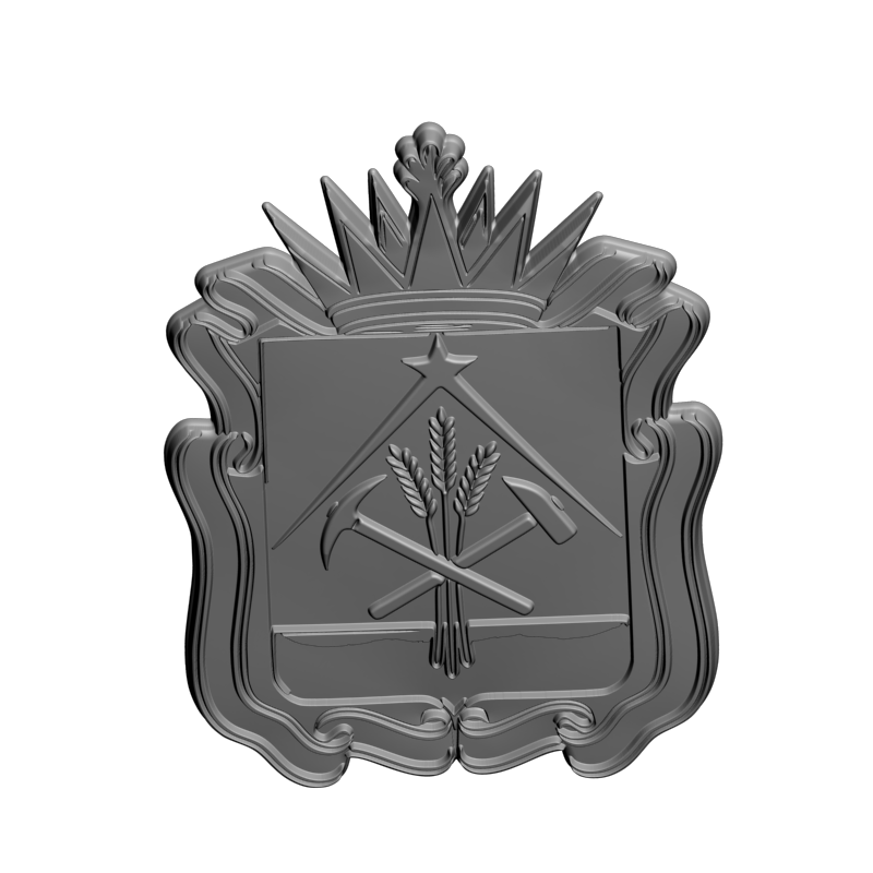 картинка Герб Кузбаса RG1-093 3D-STL.COM