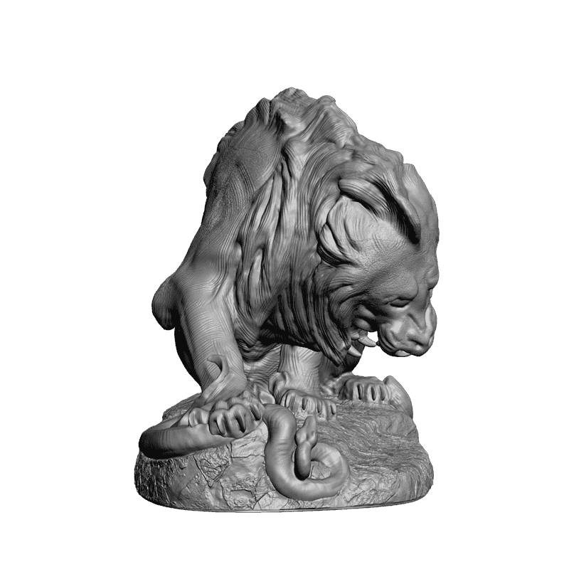 картинка Волк F1-110 3D-STL.COM