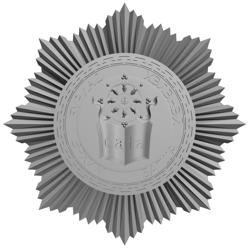 картинка Caha Эрхим Багша RG3-044 3D-STL.COM