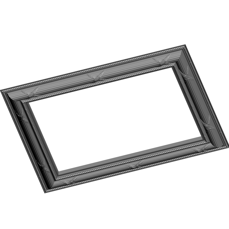 картинка Рама резная D14-463 3D-STL.COM